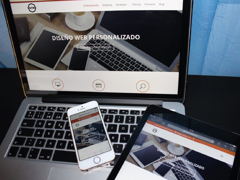 Diseño web a medida o personalizado